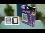 Original 2-Way Pet Door White (Small) 715EF