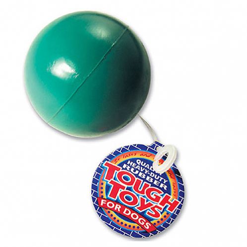 Tough Toys Solid Rubber Ball Dog Toy - 3.25"