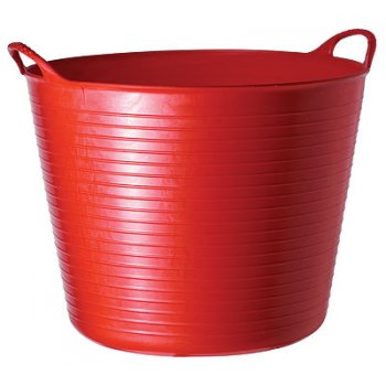 Flexible Multi-Purpose Bucket Large 38 Litre Red