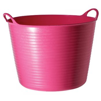 Flexible Multi-Purpose Bucket Medium 26 Litre Pink