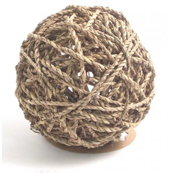 Rosewood Boredom Breaker Naturals Seagrass Fun Ball - Large