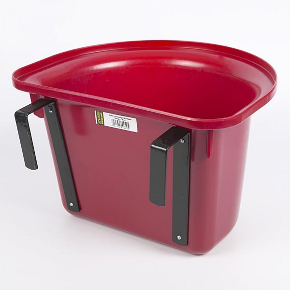 WB Stubbs Lightweight Portable Hook Over Manger - Red