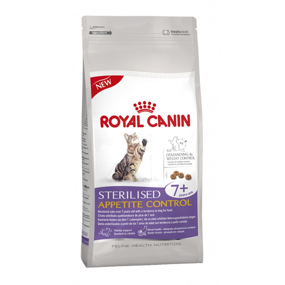 Royal Canin Adult Cat Sterilised Appetite Control 12+ 2kg