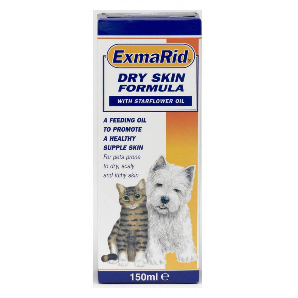 Exmarid Dry Skin Formula Starflower Oil For Cats & Dogs 150ml