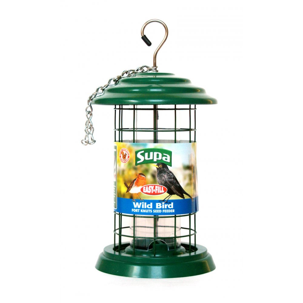 Easy Fill Fortress Wild Bird Seed Feeder 8"
