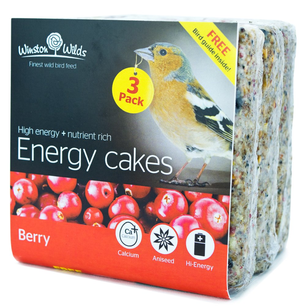 Wild Bird Berry Energy Cake 3 x 325g