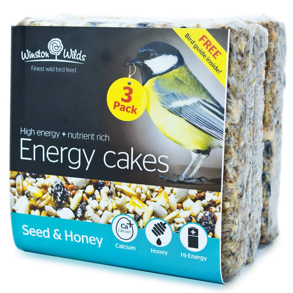 Wild Bird Seed & Honey Energy Cake 3 x 325g