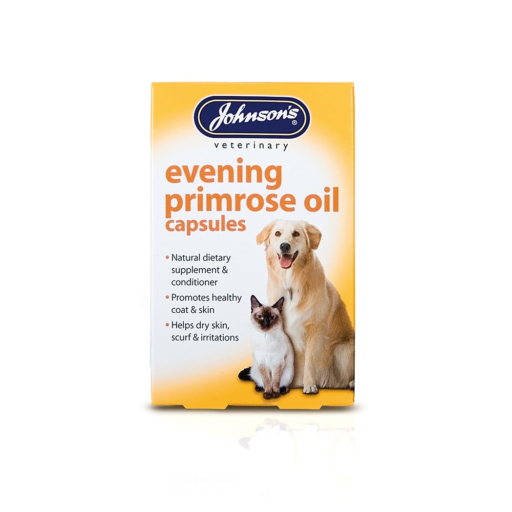 Johnson's Veterinary Evening Primrose Oil Capsules - 60 Pack