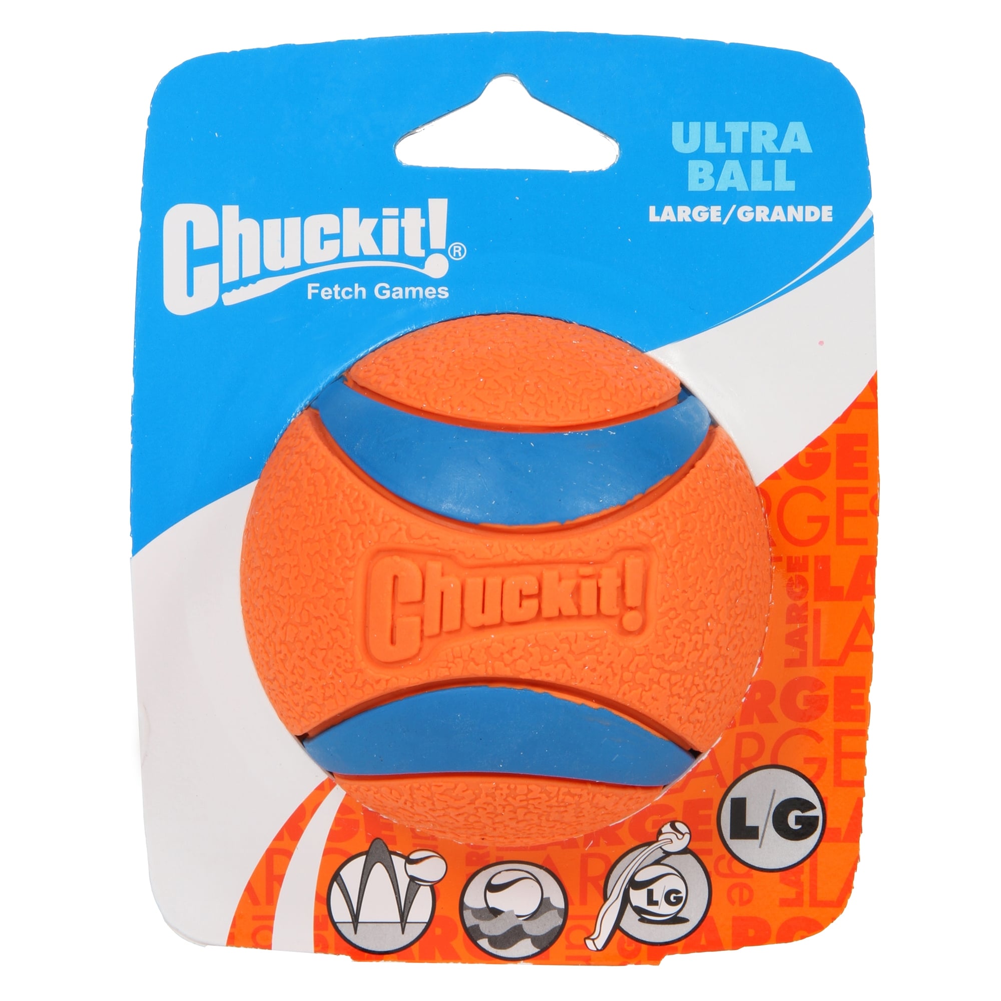 Ultra Ball Rubber Dog Toy Large