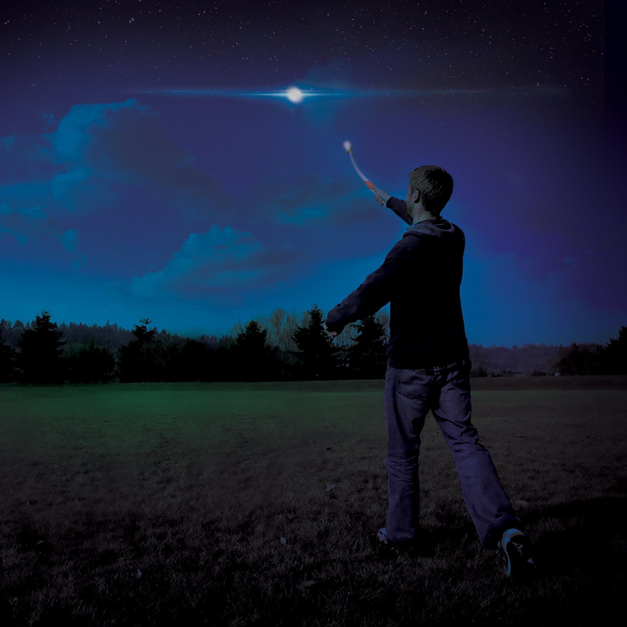 Max Glow Ball Dog Toy Small