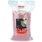 Bag of berry suet pellets with a visible brand label on a white background