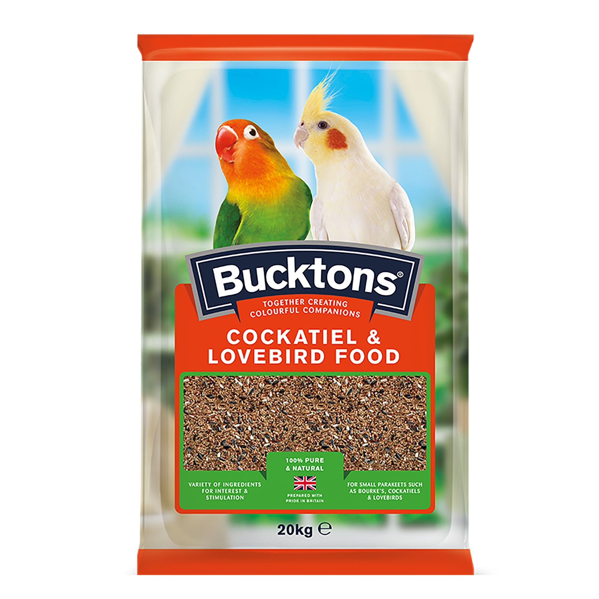 Cockateil & Lovebird Avairy Seed 20kg