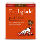Forthglade Just Beef With Added Minerals Grain Free Wet Dog Food 395g