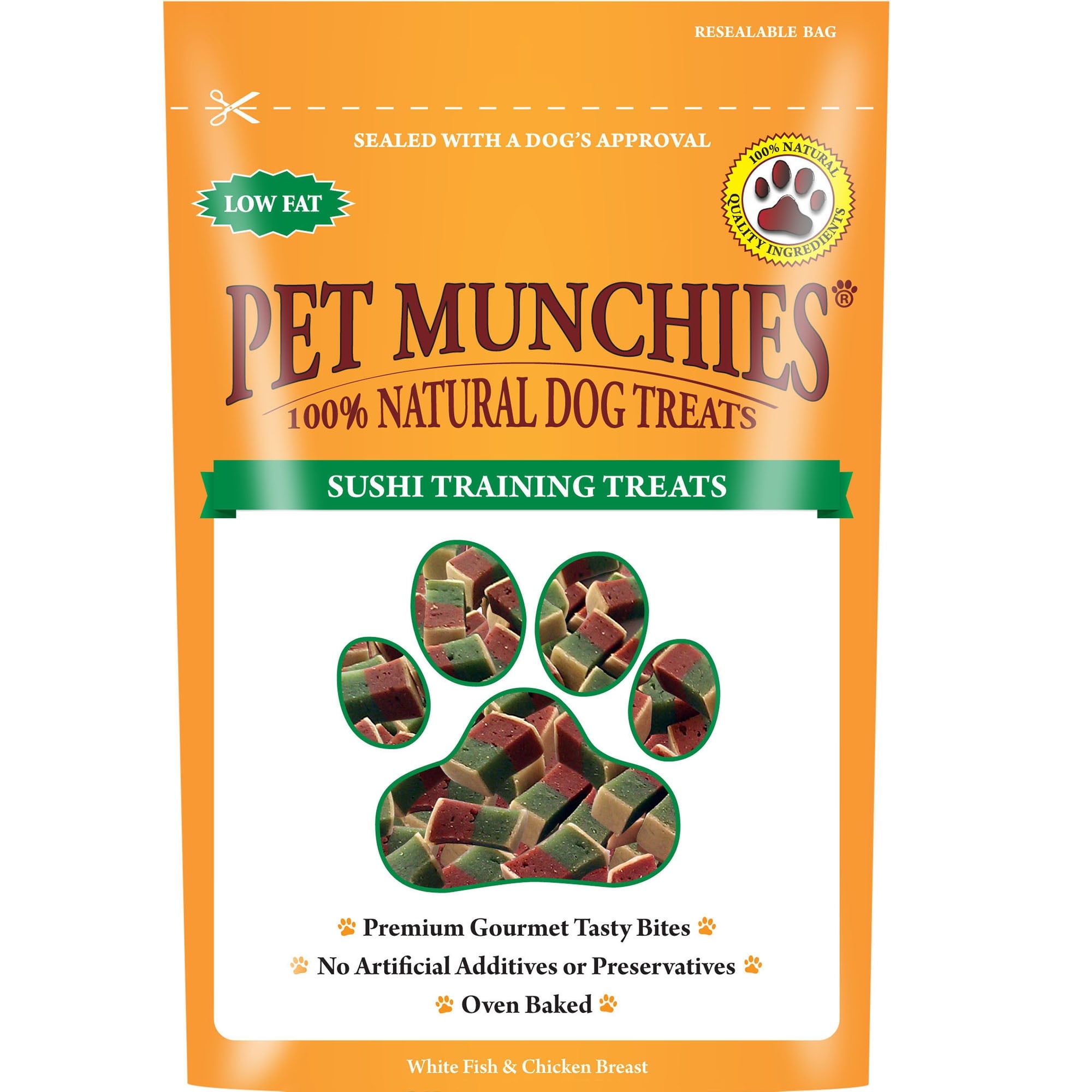 Sushi Natural Dog Training Treats 50g