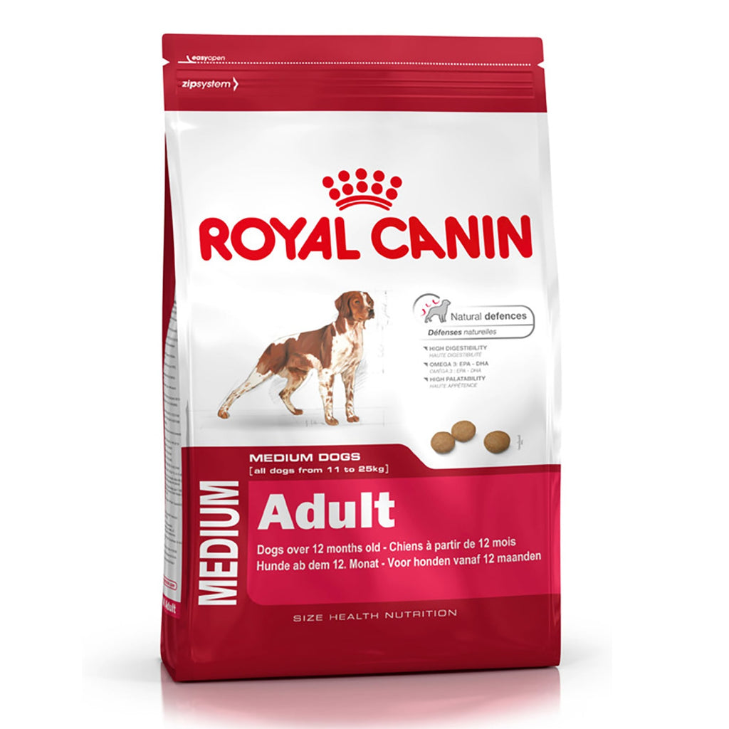 Medium Adult Dry Dog Food 3kg