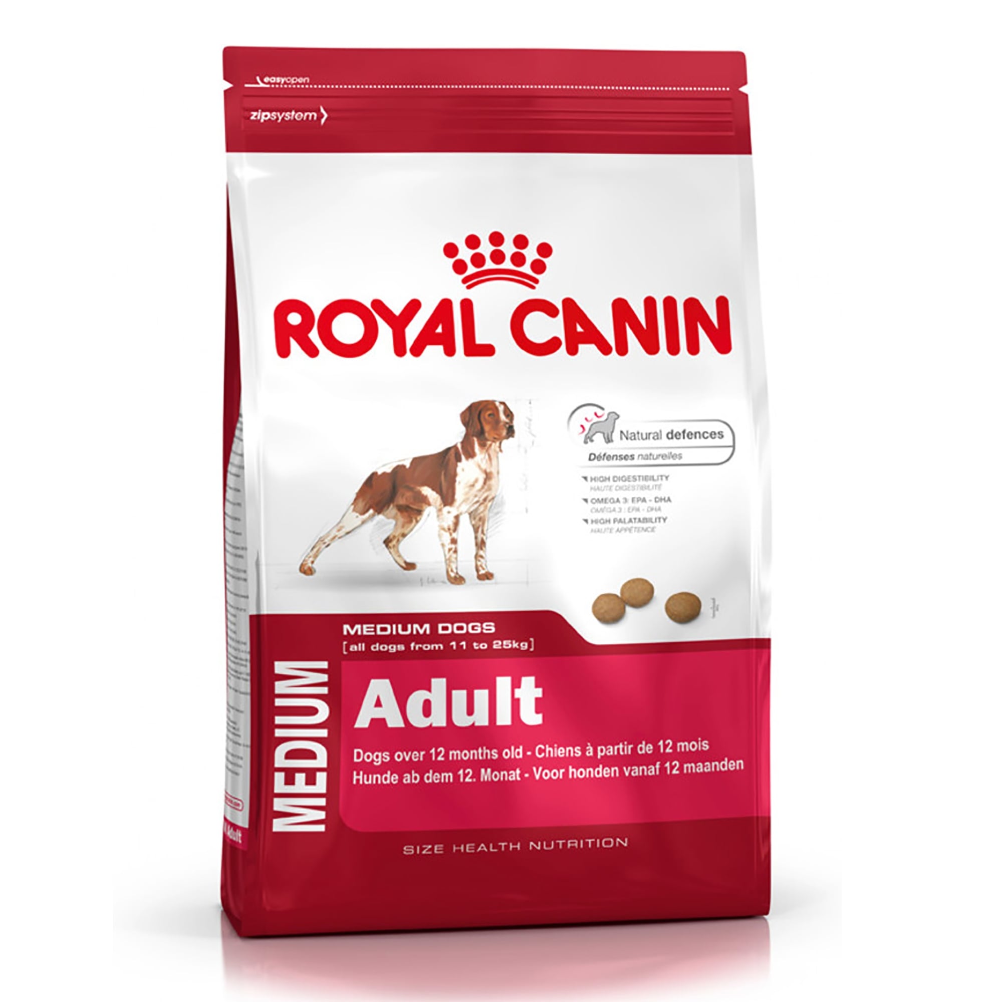 Medium Adult Dry Dog Food 3kg