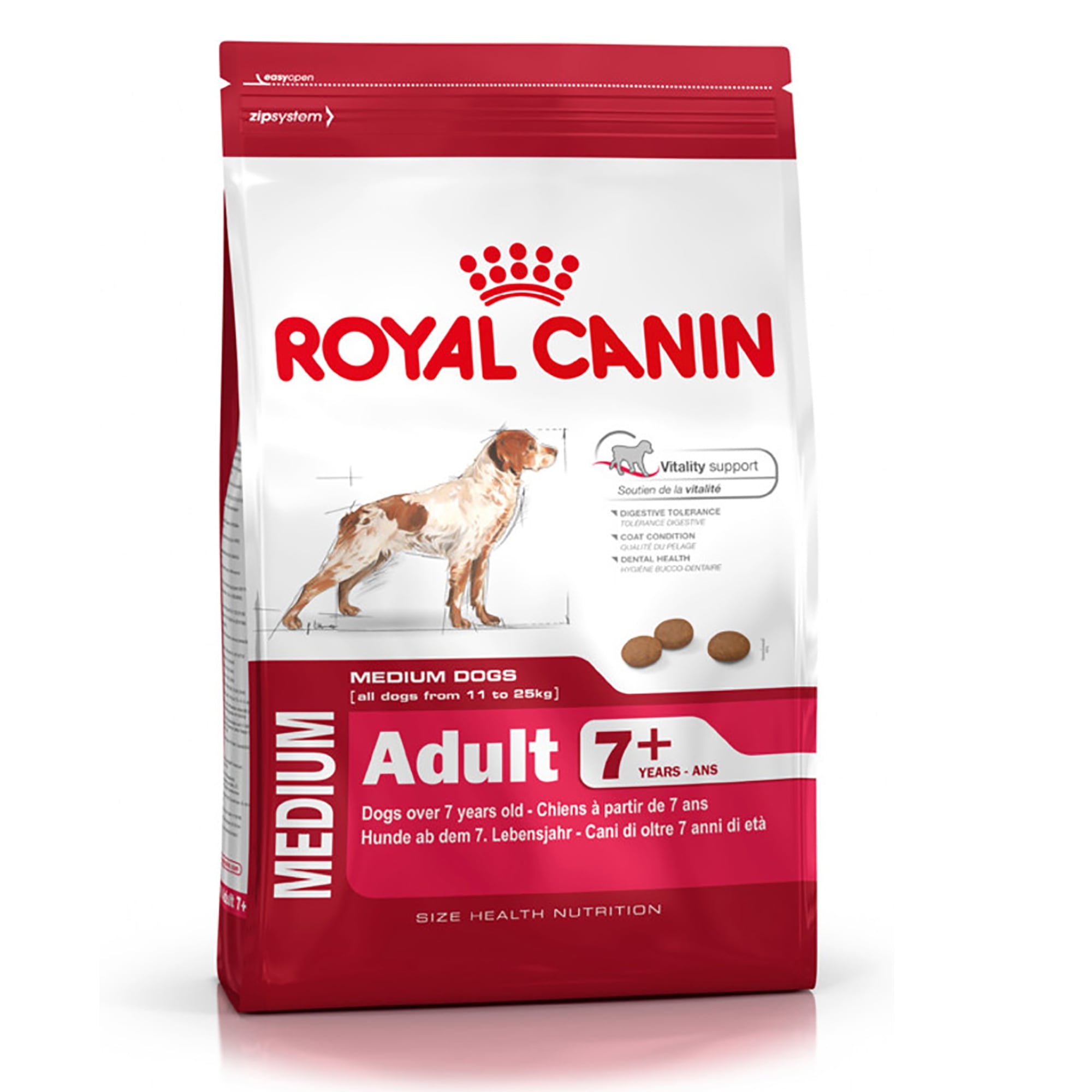 Medium Adult 7+ Dog Food 4kg