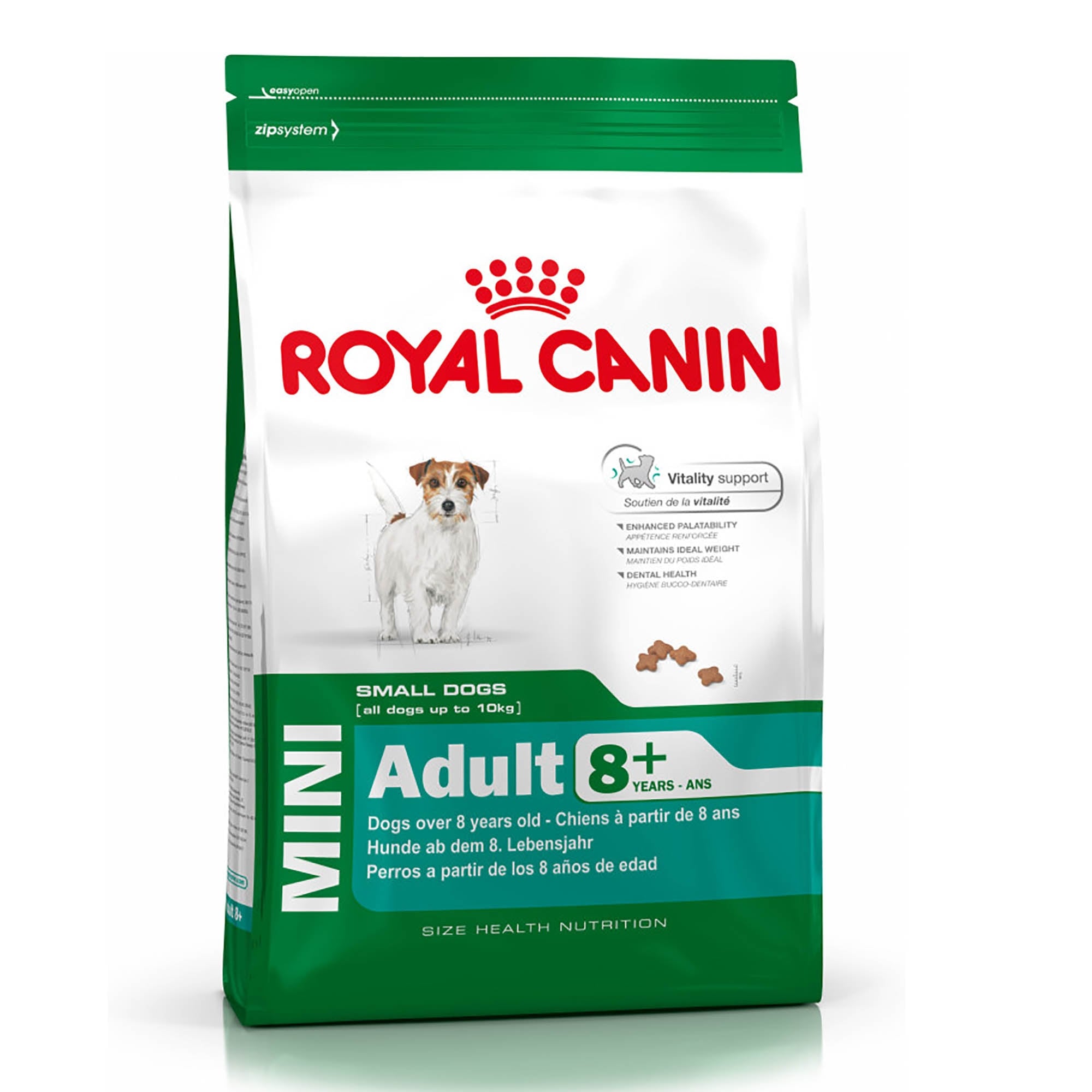 Mini Adult 8+ Dog Food 8kg