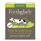 Forthglade Adult Gourmet Beef & Wild Boar Grain Free Wet Food 395g