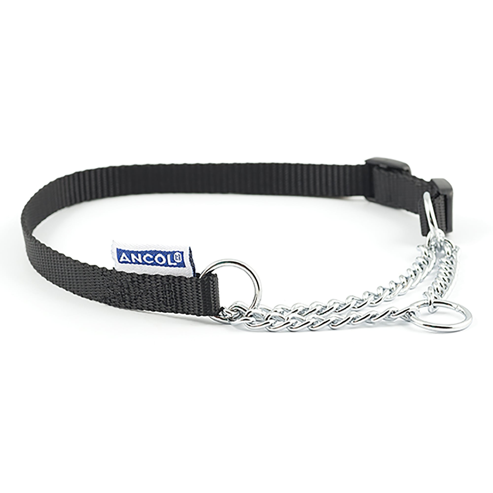 Nylon Chain Check Dog Collar