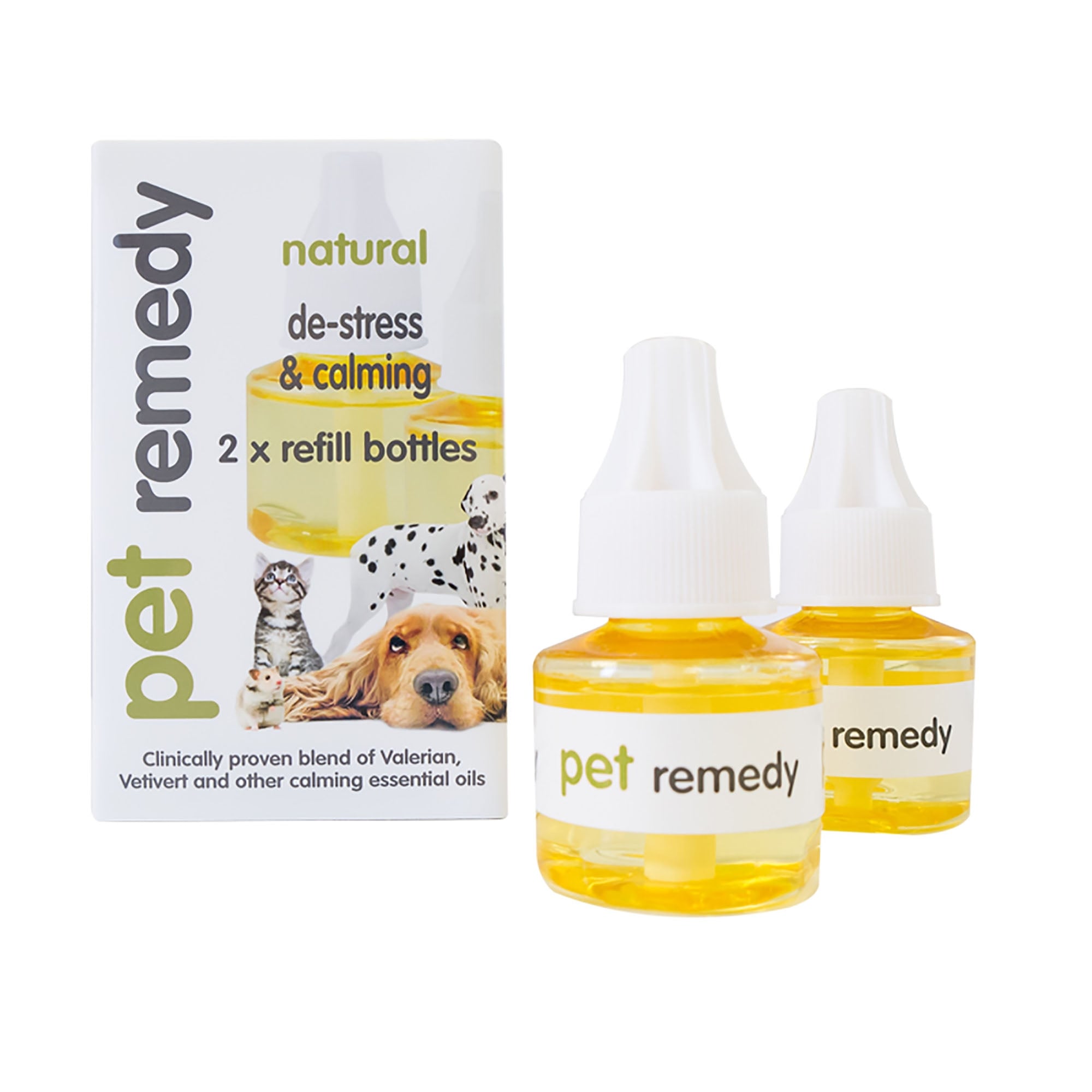 Pet Remedy Natural Pet Calming Refill Pack 2 x 40ml