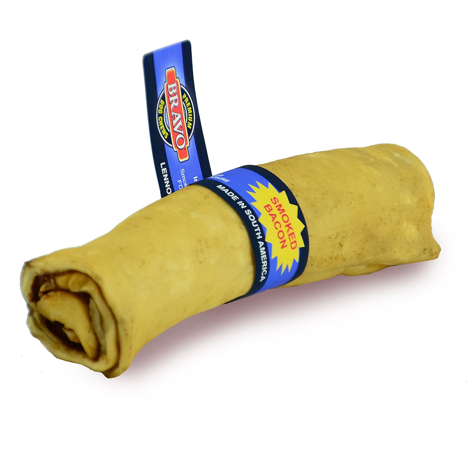 Smoked Bacon Retriever Roll Dog Chew 5"-6"
