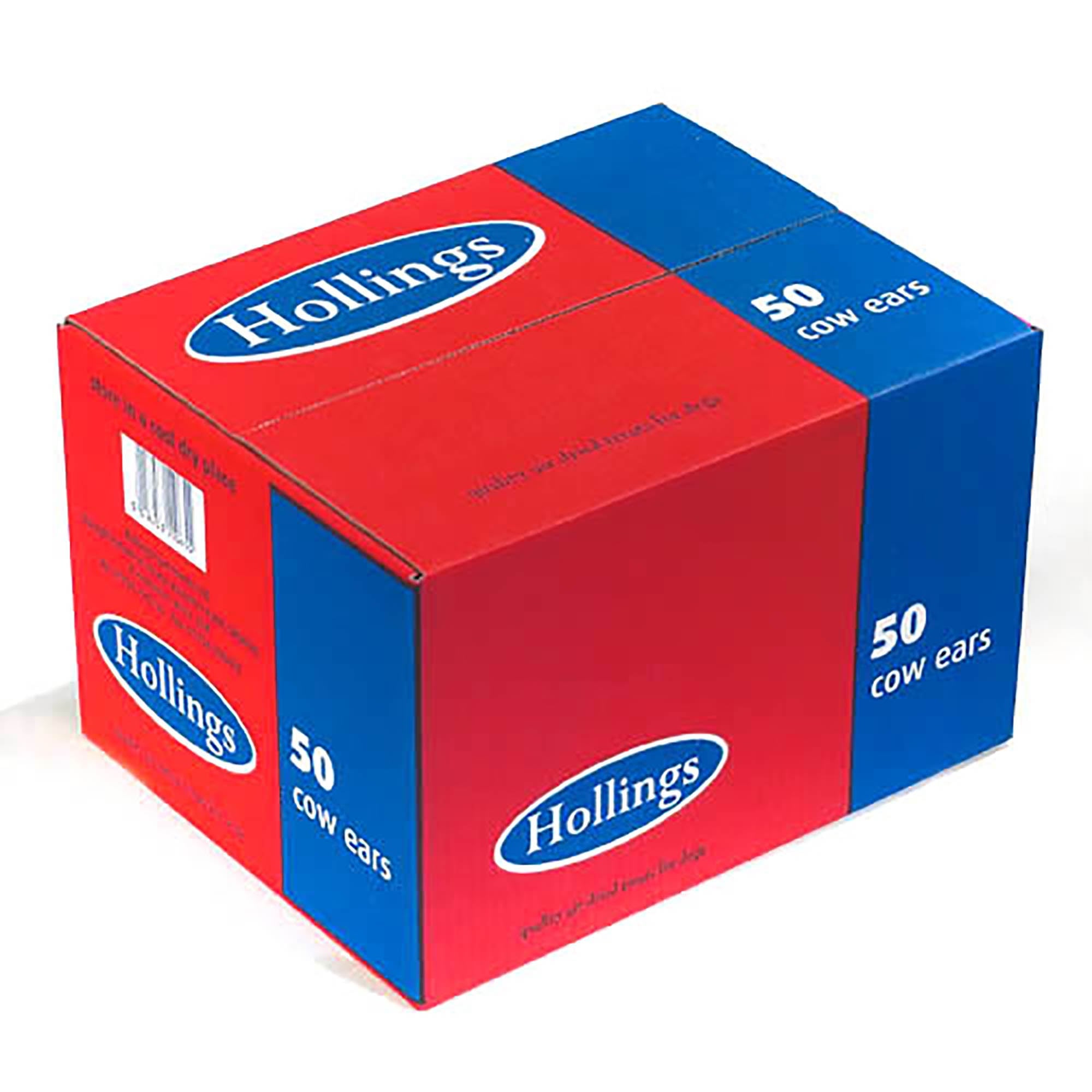 Cow Ears Natural Dog Treat Box 50