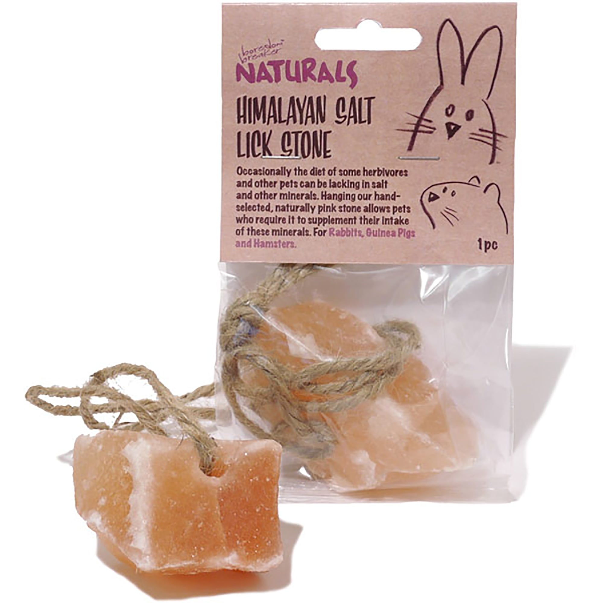 Rosewood Boredom Breaker Naturals Himalayan Salt Lick Stone