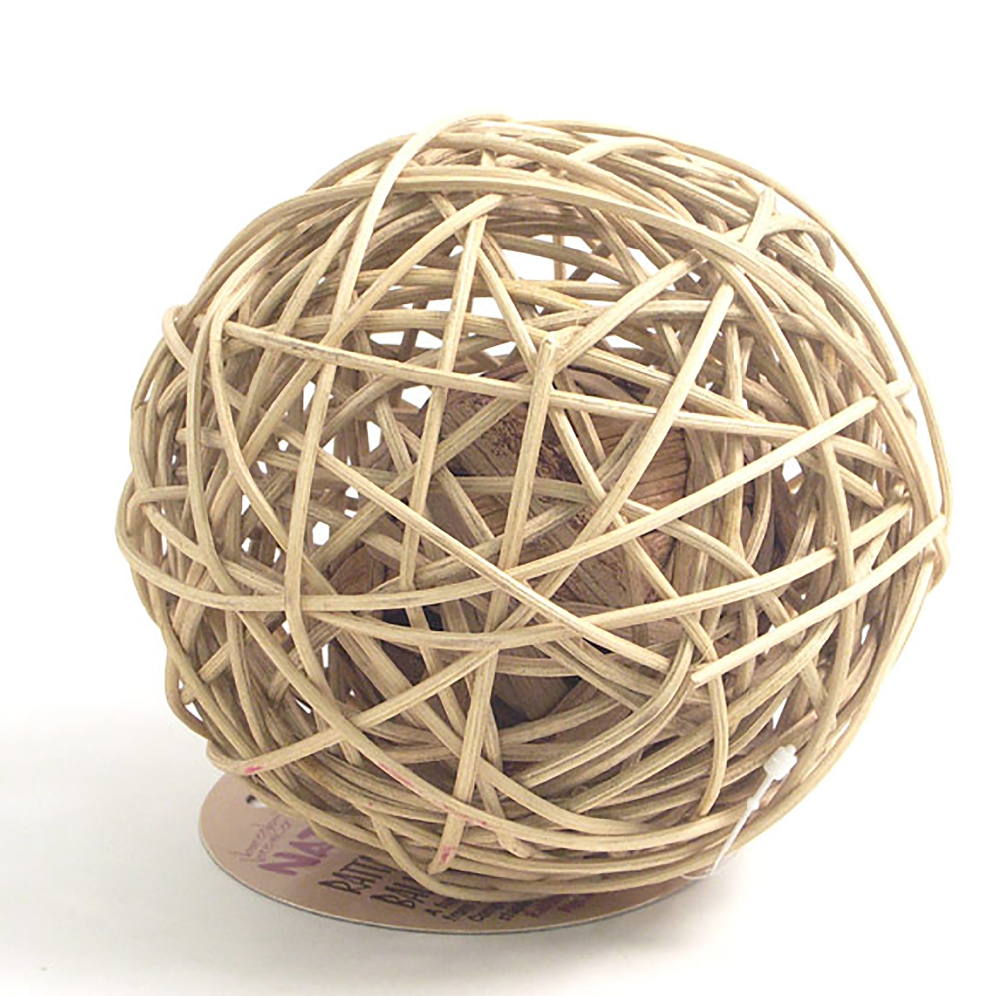 Boredom Breaker Naturals Rattan Wobble Ball Large