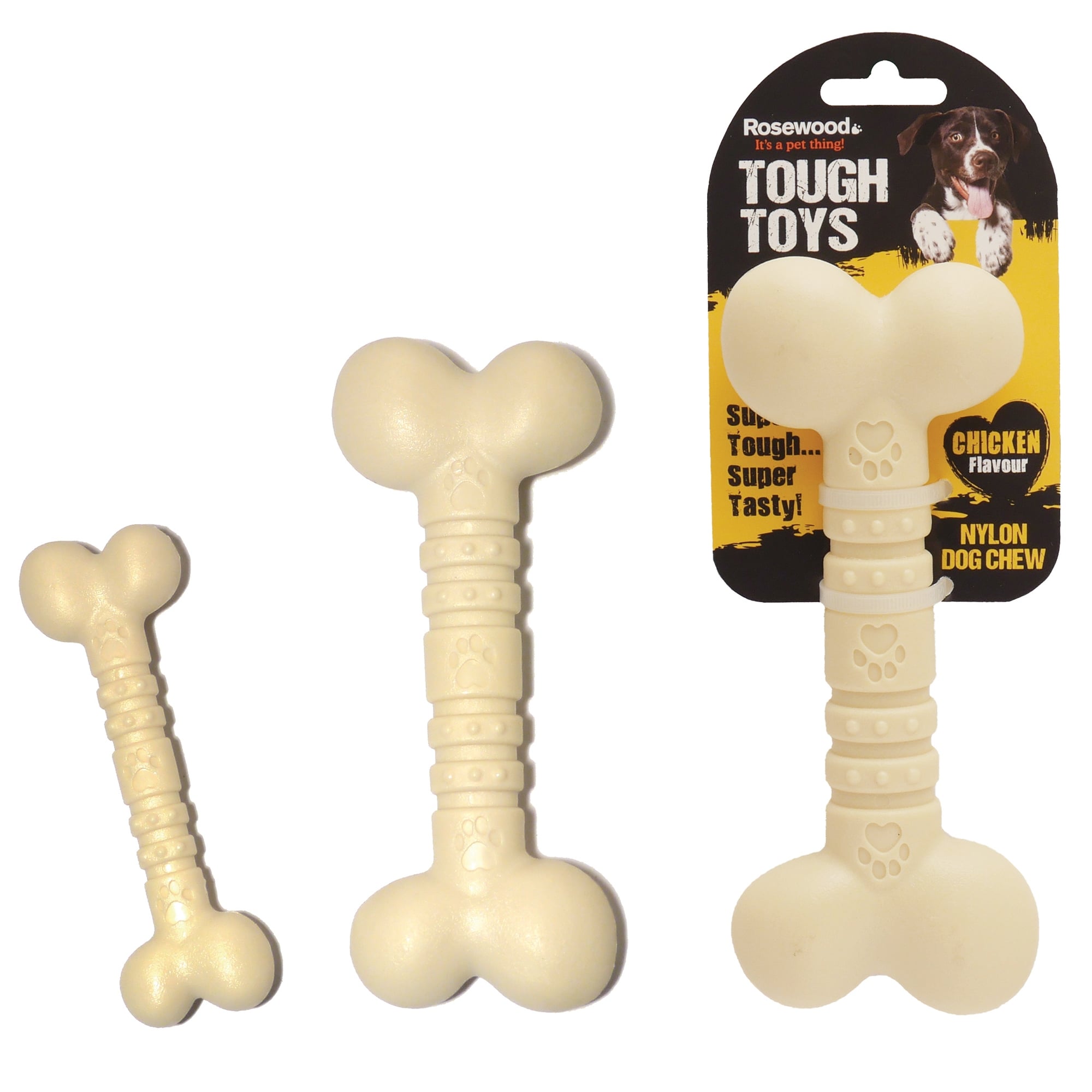 Choo Chum Nylon Chicken Bone Dog Toy - Large