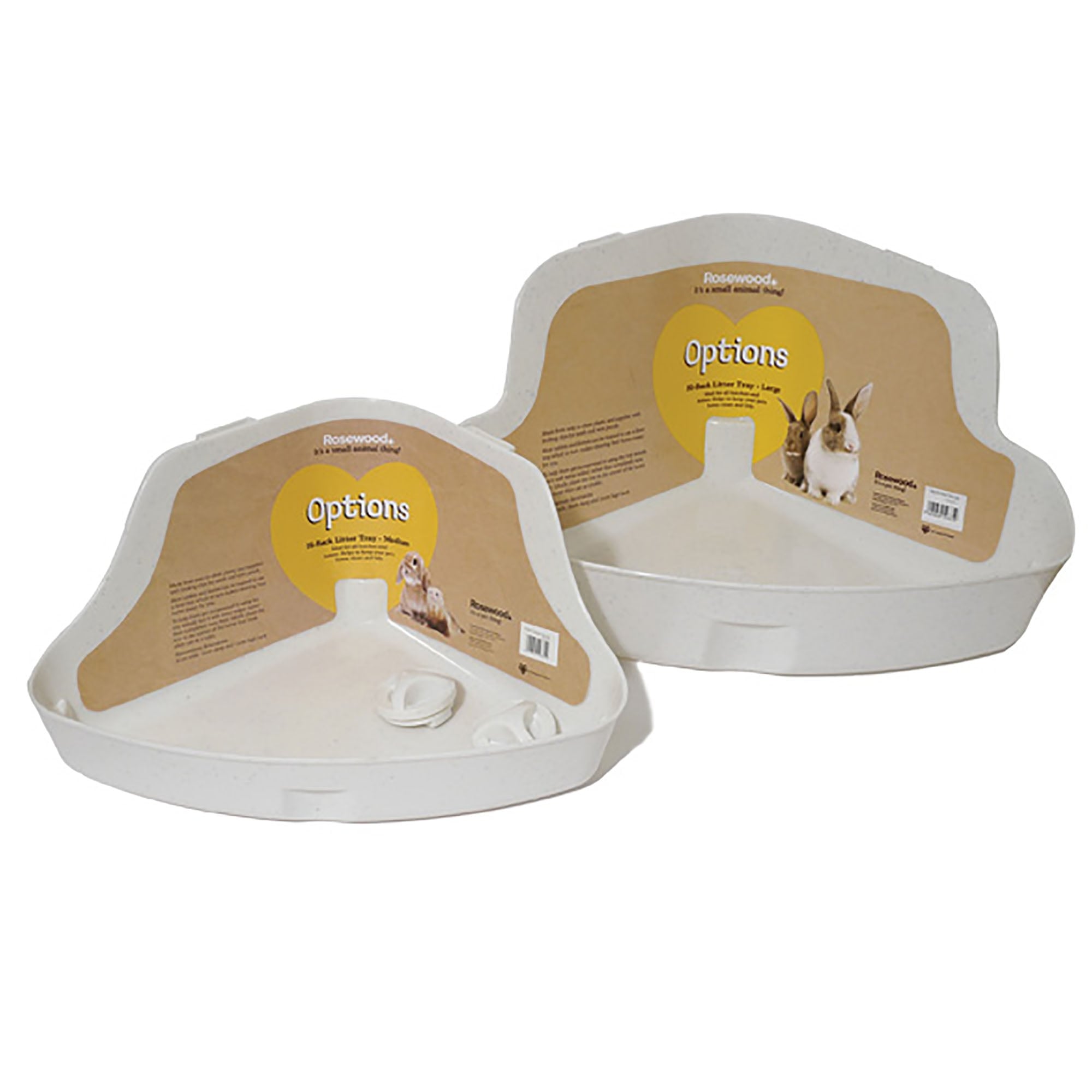 Boredom Breaker Options Hi-Back Litter Pan Large