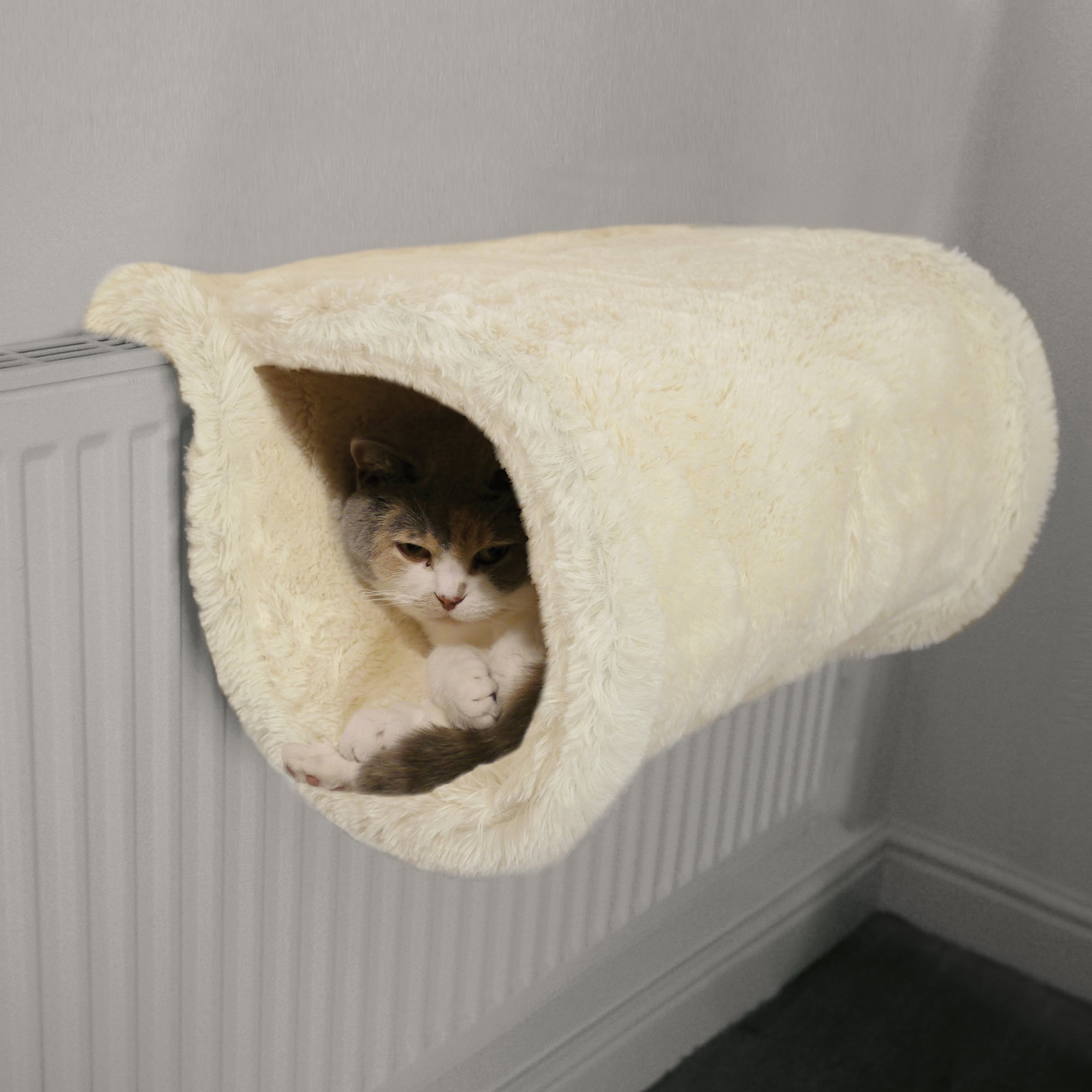 Luxury Faux Fur Cat Tunnel