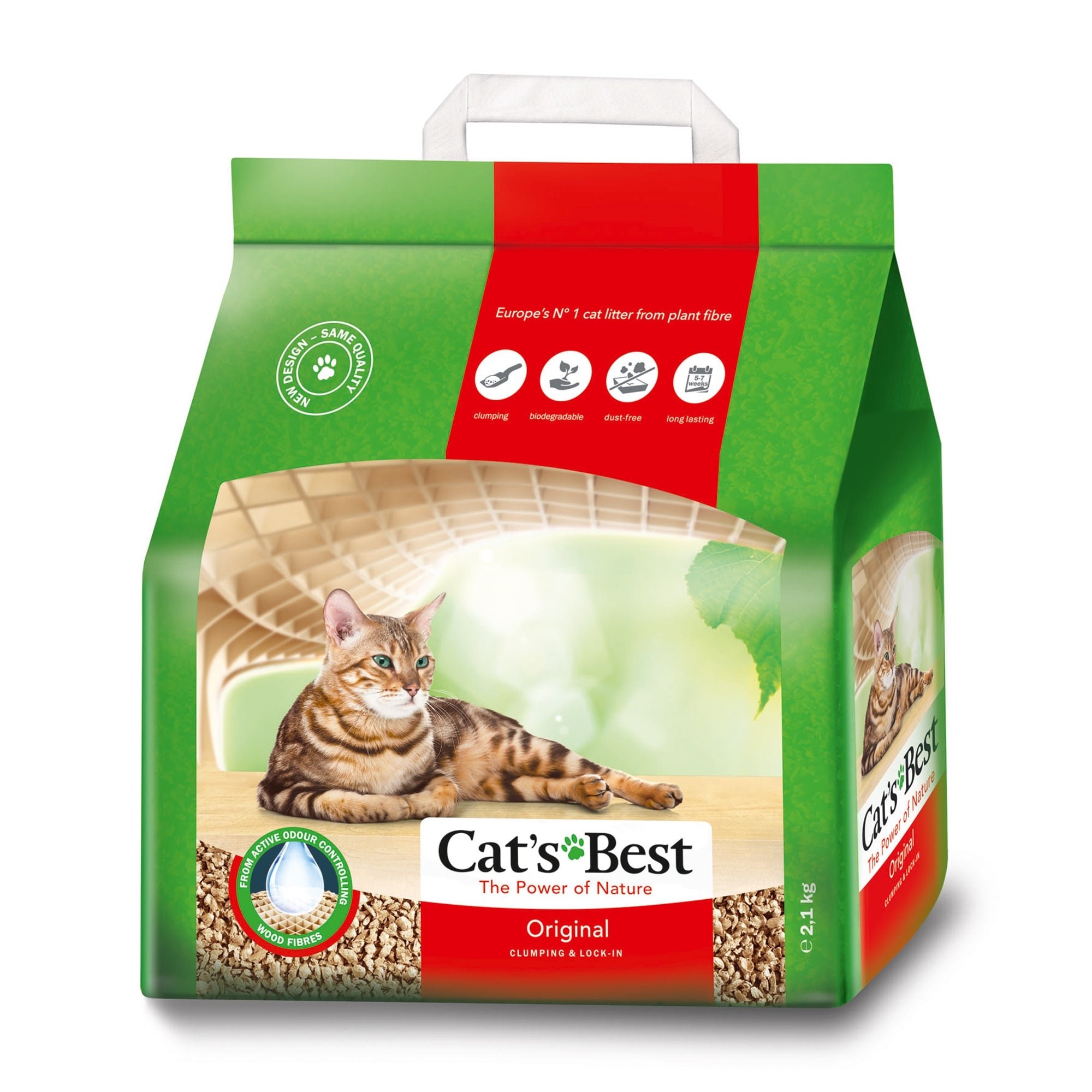 Cats Best Original Clumping Cat Litter 2.1kg