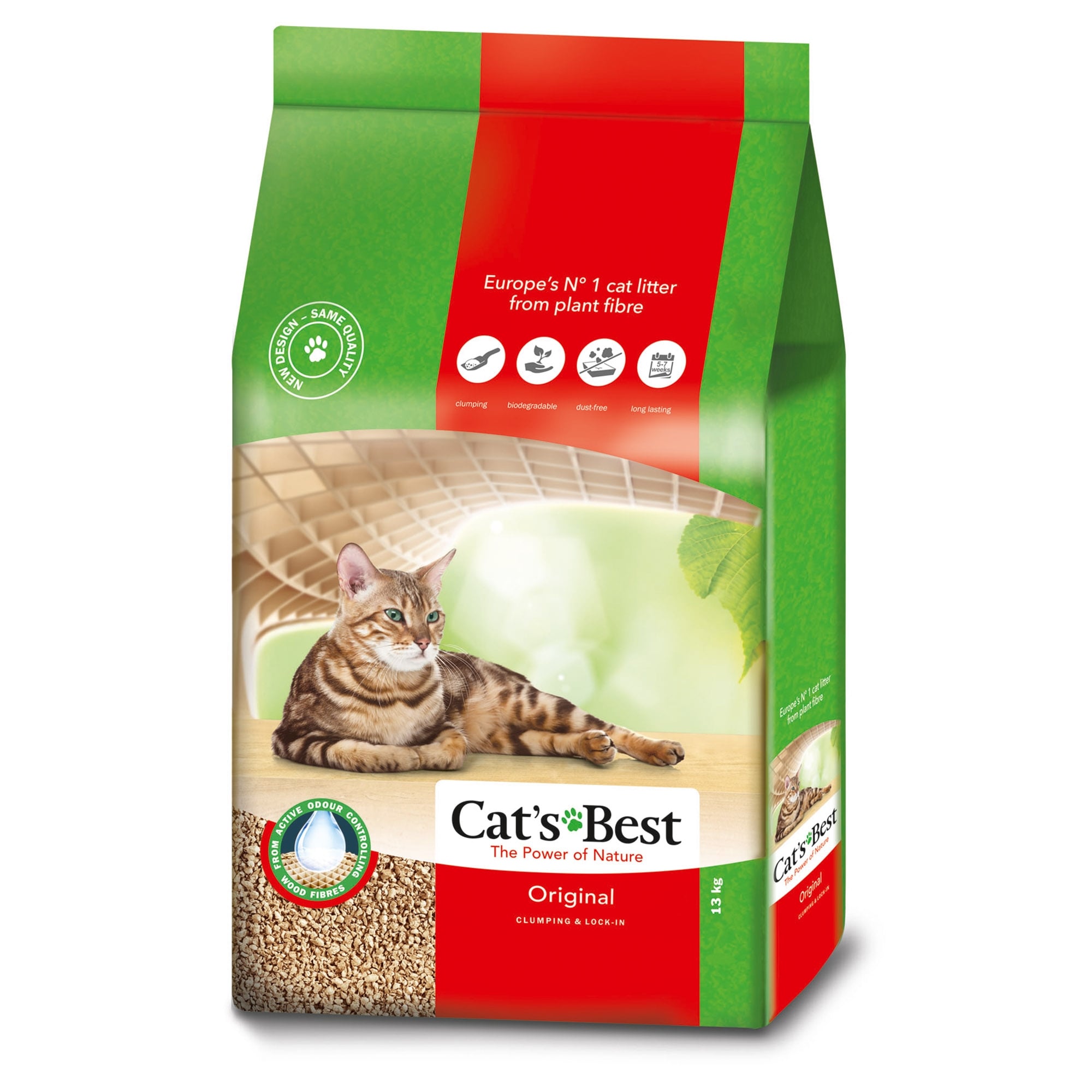 Cats Best Original Clumping Cat Litter 13kg