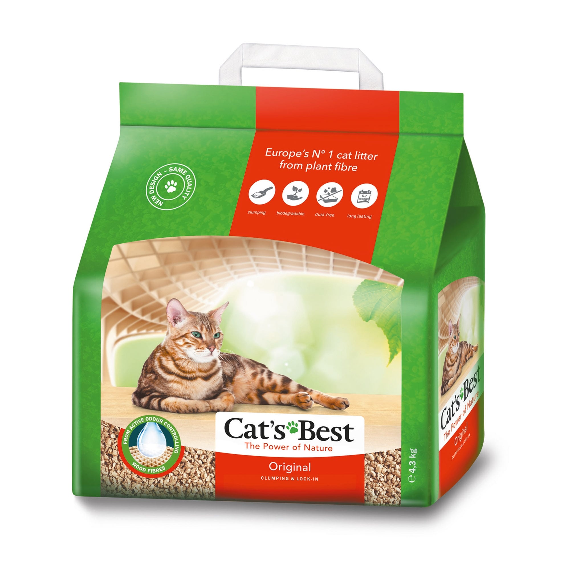 Cats Best Original Clumping Cat Litter 4.3kg