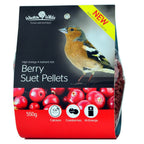 Winston Wilds Berry Suet Pellets packaging with a bird on the label