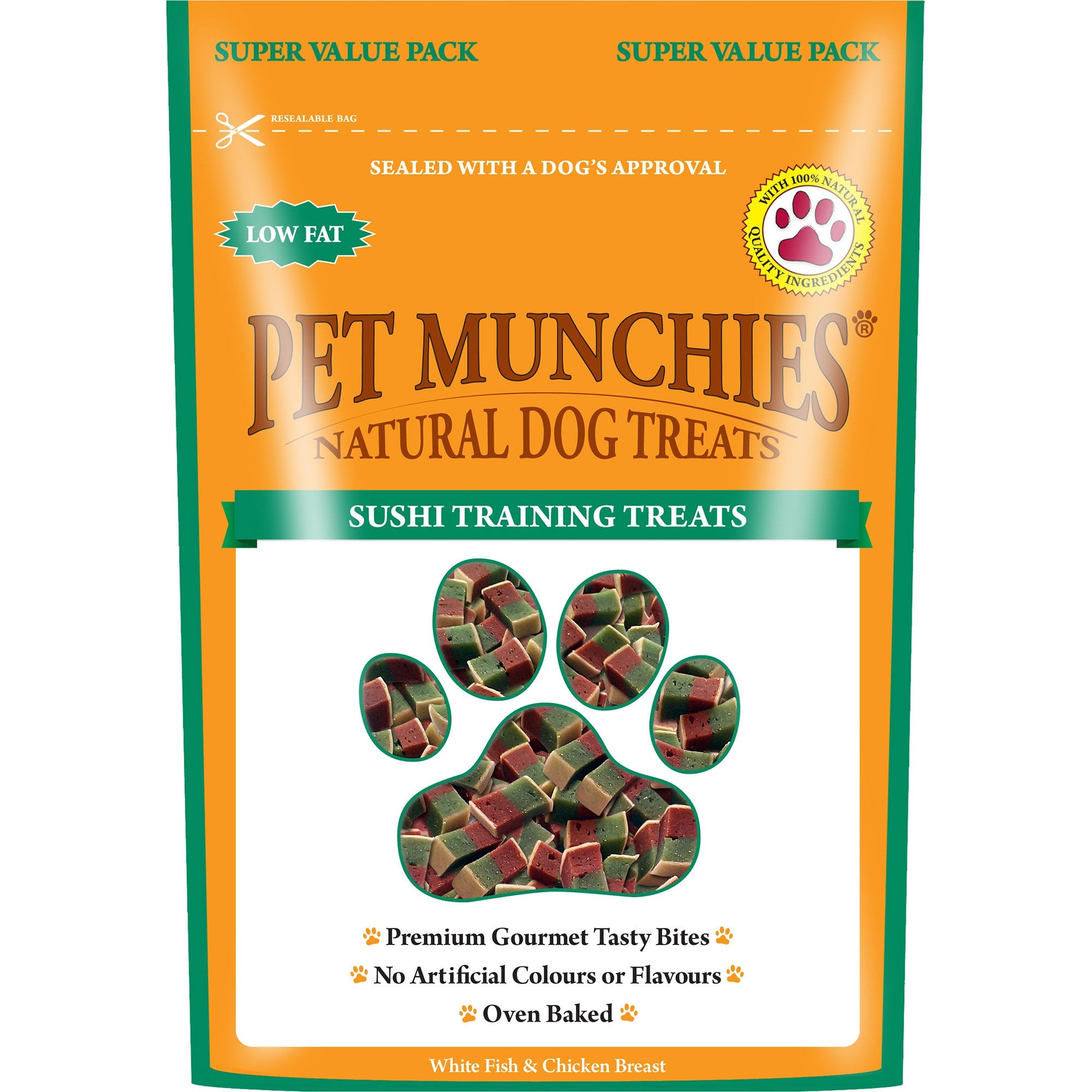Sushi Natural Dog Training Treats 150g