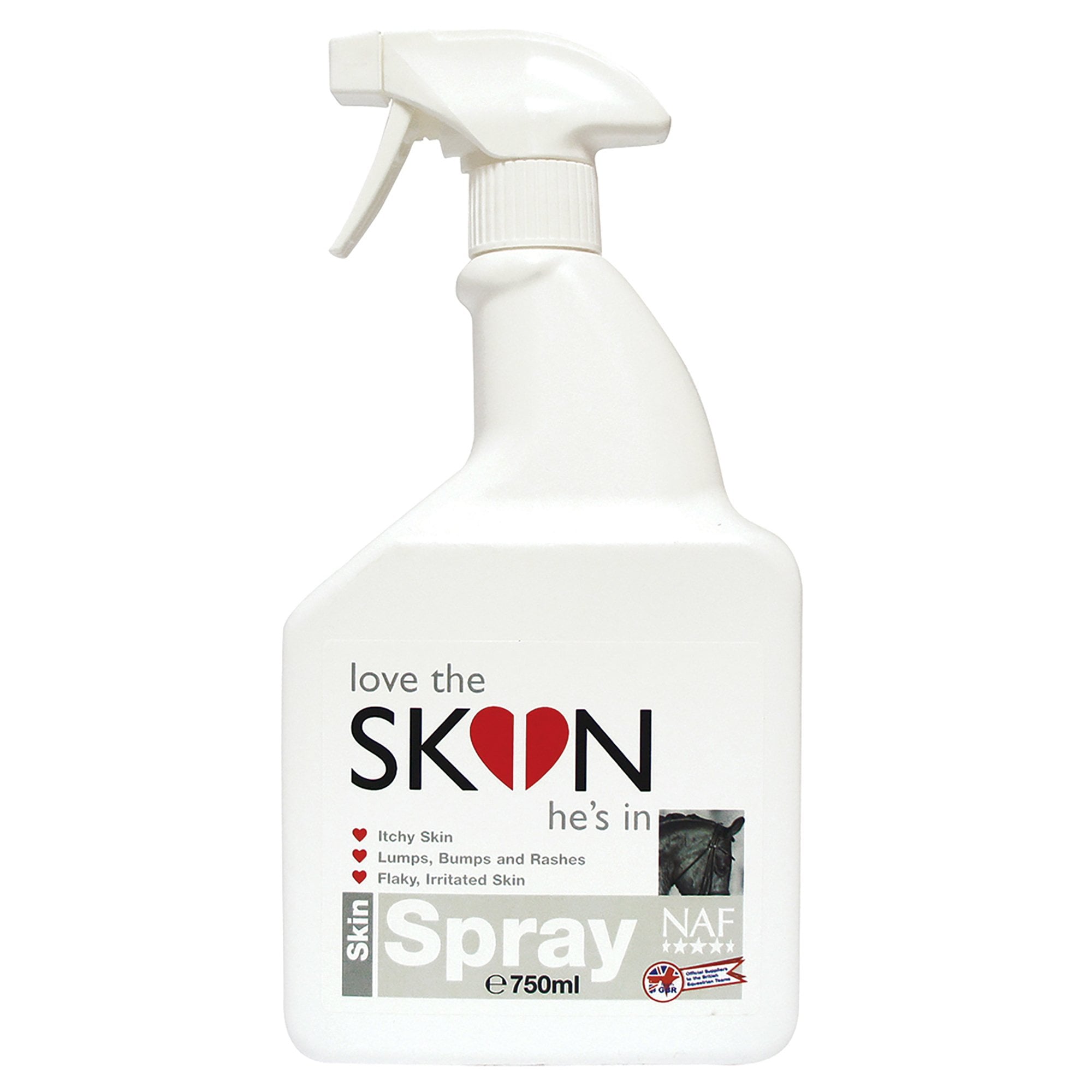 NAF (Natural Animal Feeds) Love the SKIN hes in Skin Spray 750ml