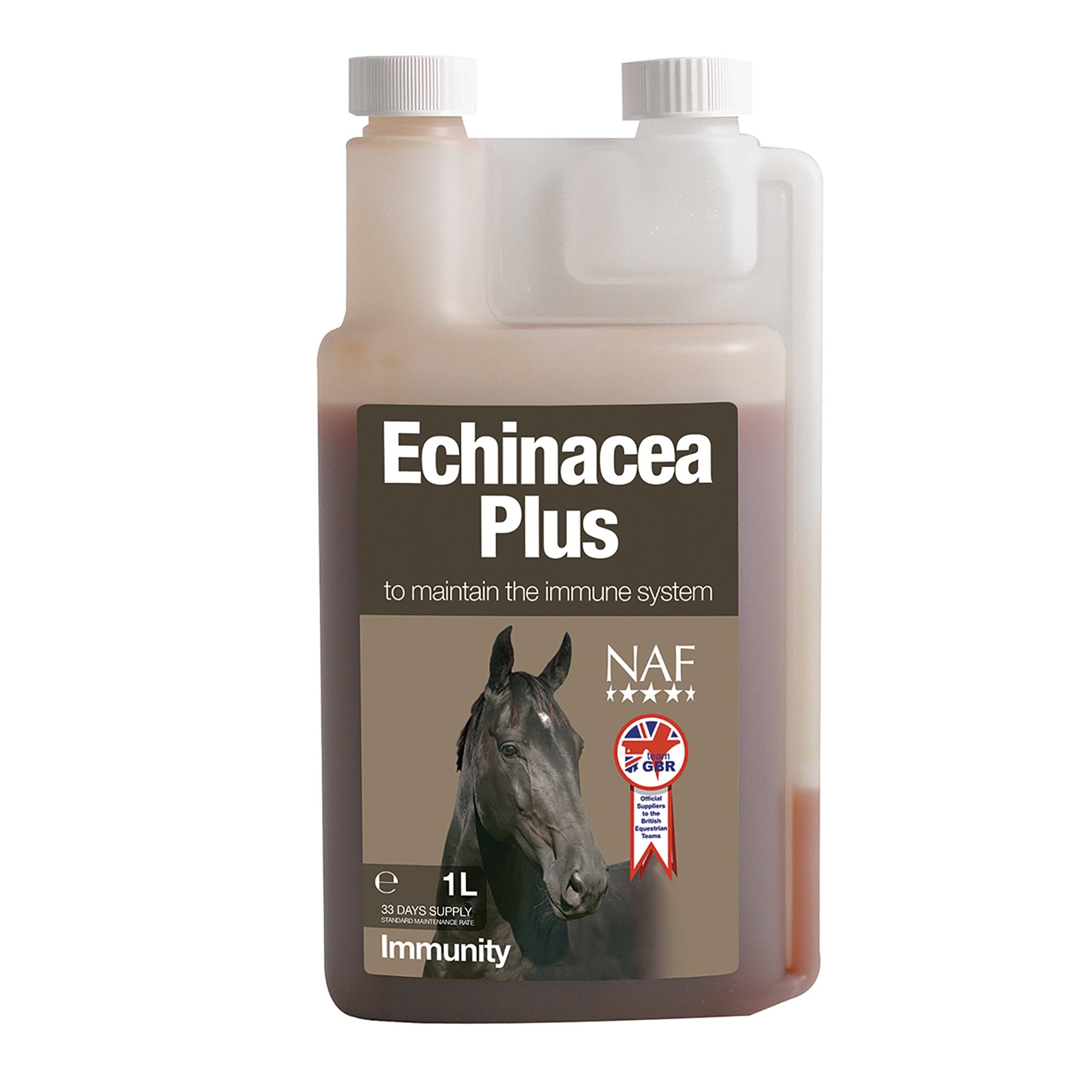 NAF (Natural Animal Feeds) Echinacea Liquid Horse Supplement 1 Litre