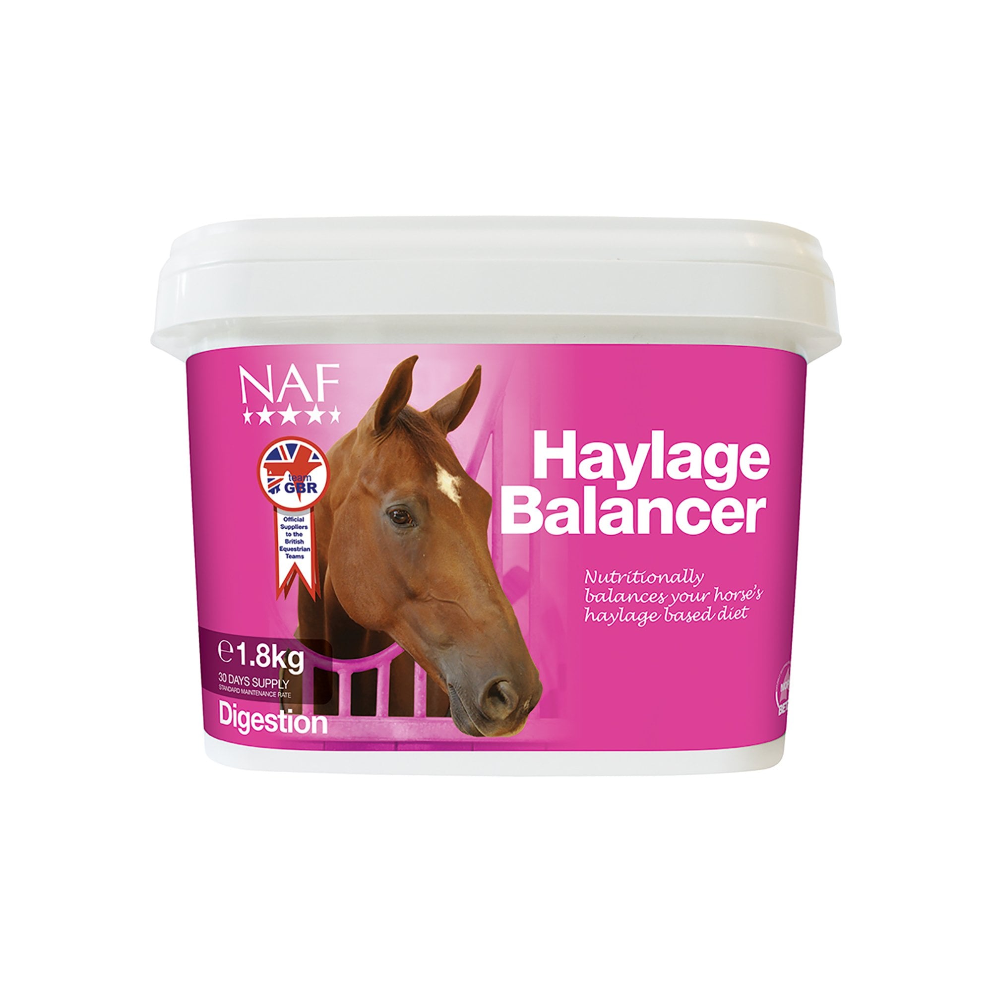 NAF (Natural Animal Feeds) Haylage Balancer Horse Supplement 1.8kg