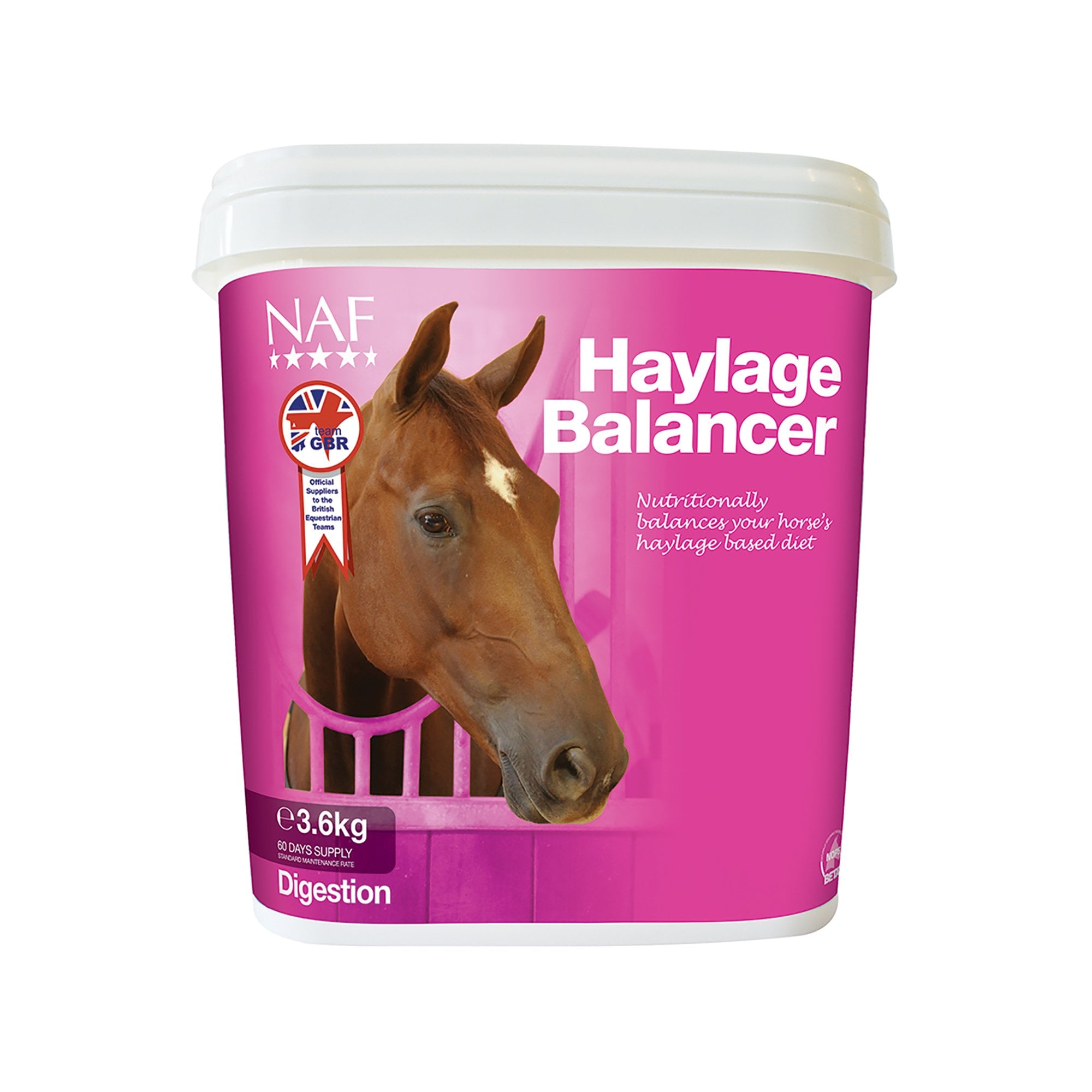 NAF (Natural Animal Feeds) Haylage Balancer Horse Supplement 3.6kg