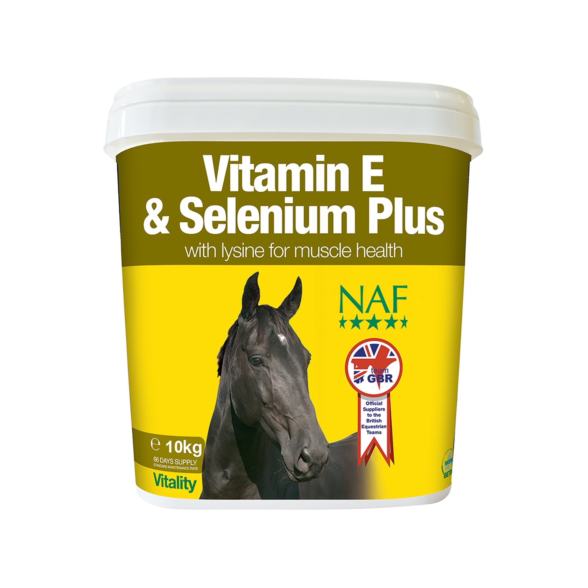 NAF (Natural Animal Feeds) Vitamin E Selenium & Lysine Horse Supplement 10kg