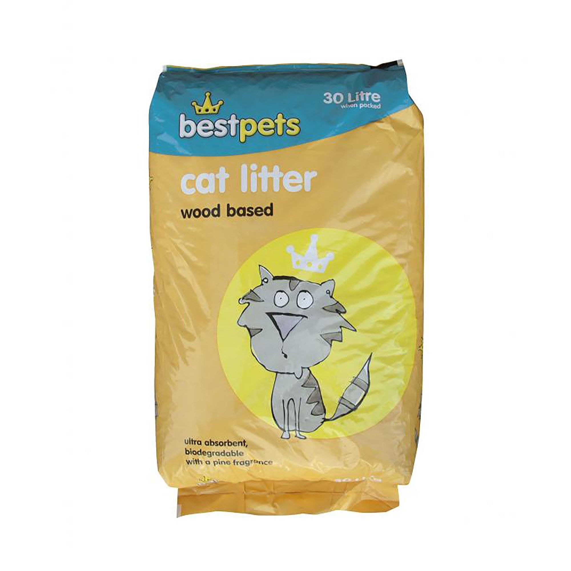Wood Based Cat Litter 30ltr