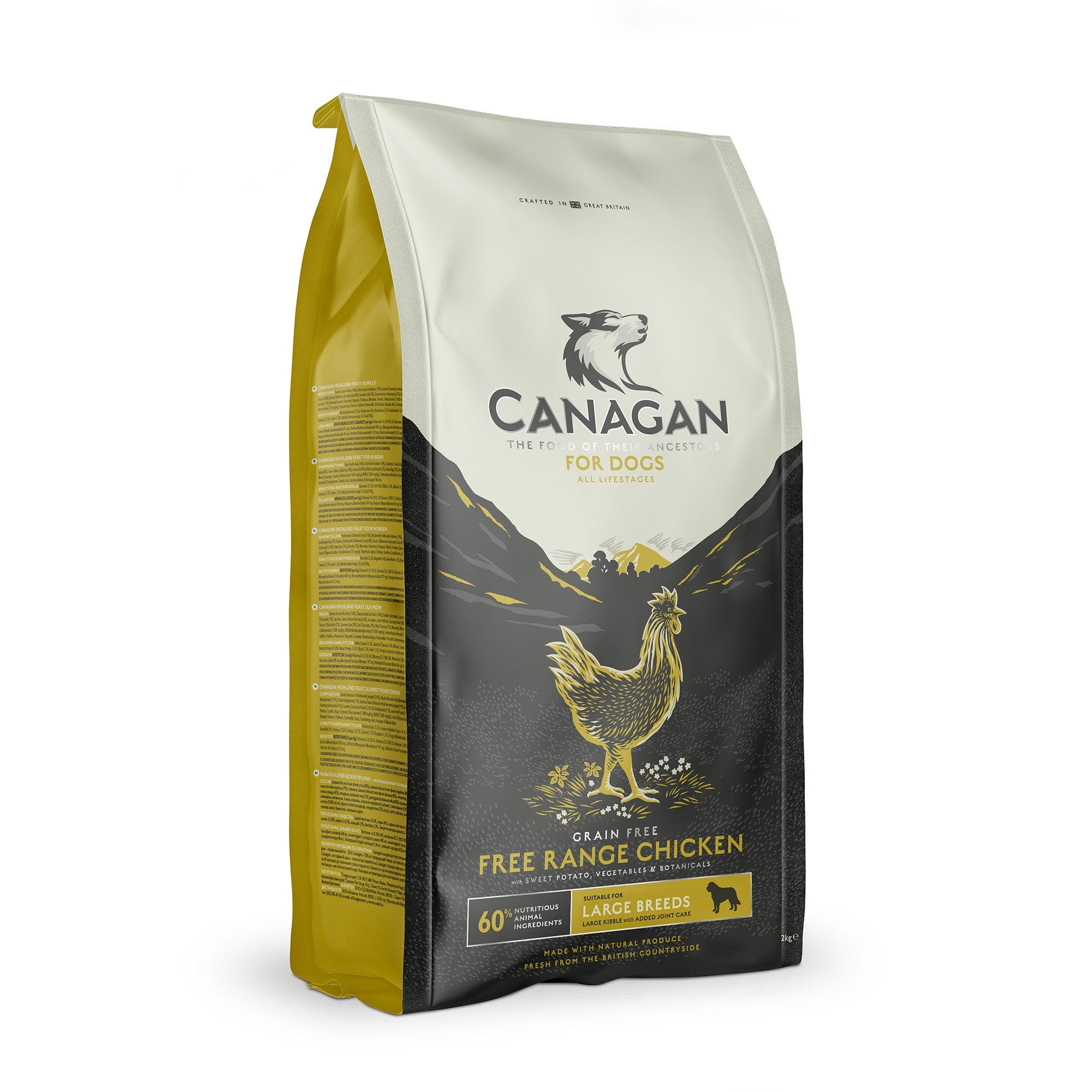 Canagan Large Breed Free-Run Chicken Grain Free Adult Dog Food 2kg
