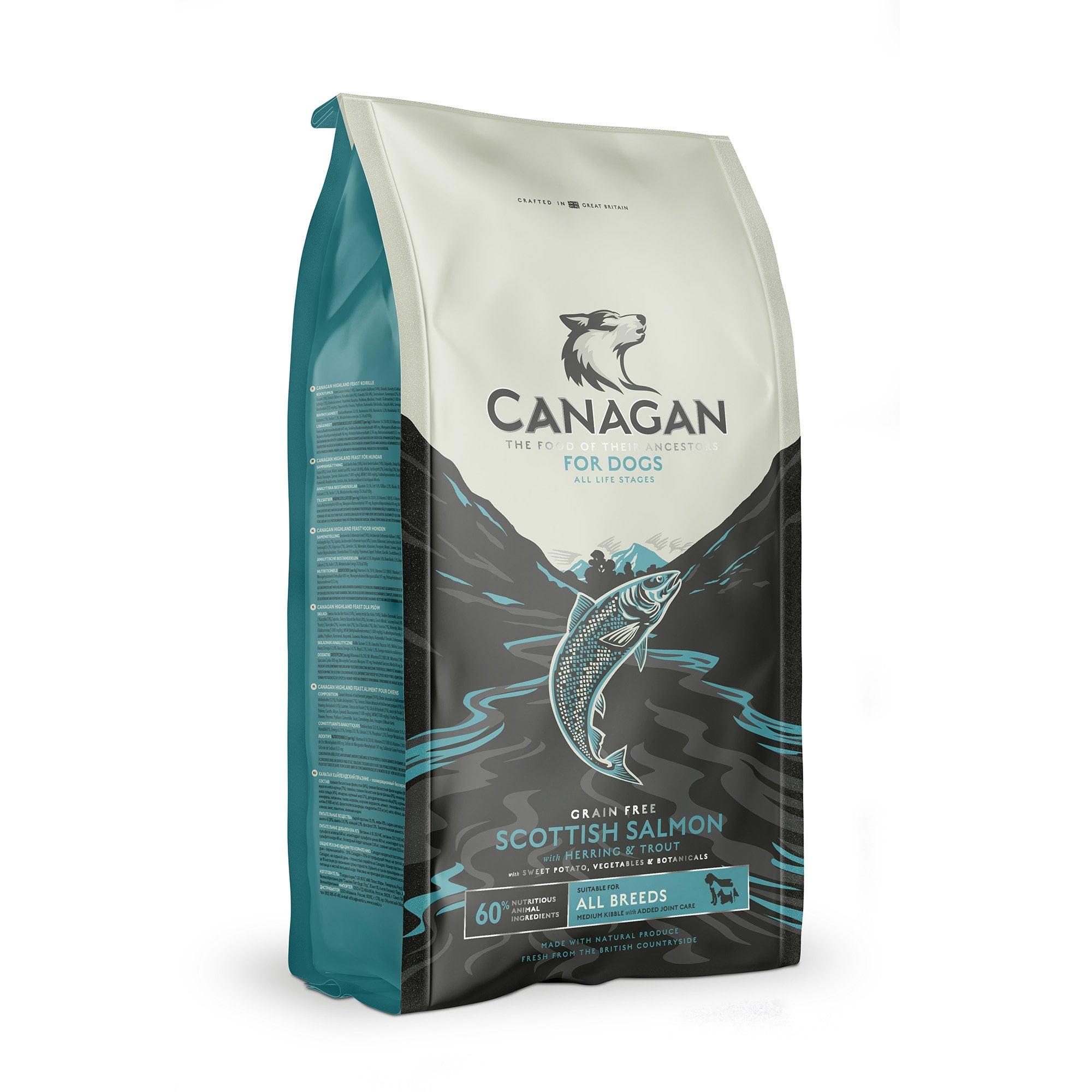 Canagan Scottish Salmon Grain Free Adult Dry Dog Food 6kg