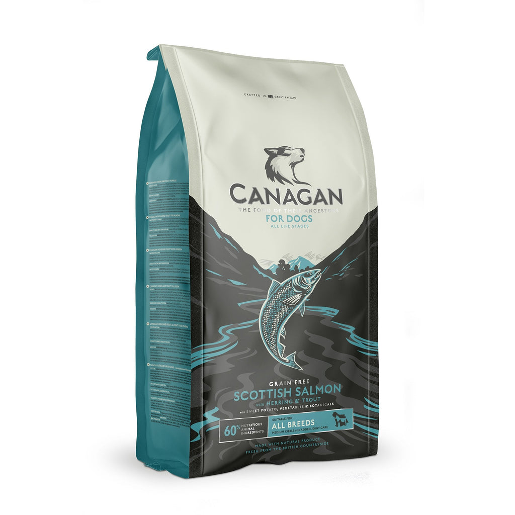 Canagan Scottish Salmon with Herring & Trout Grain Free Adult Dog Food 12kg