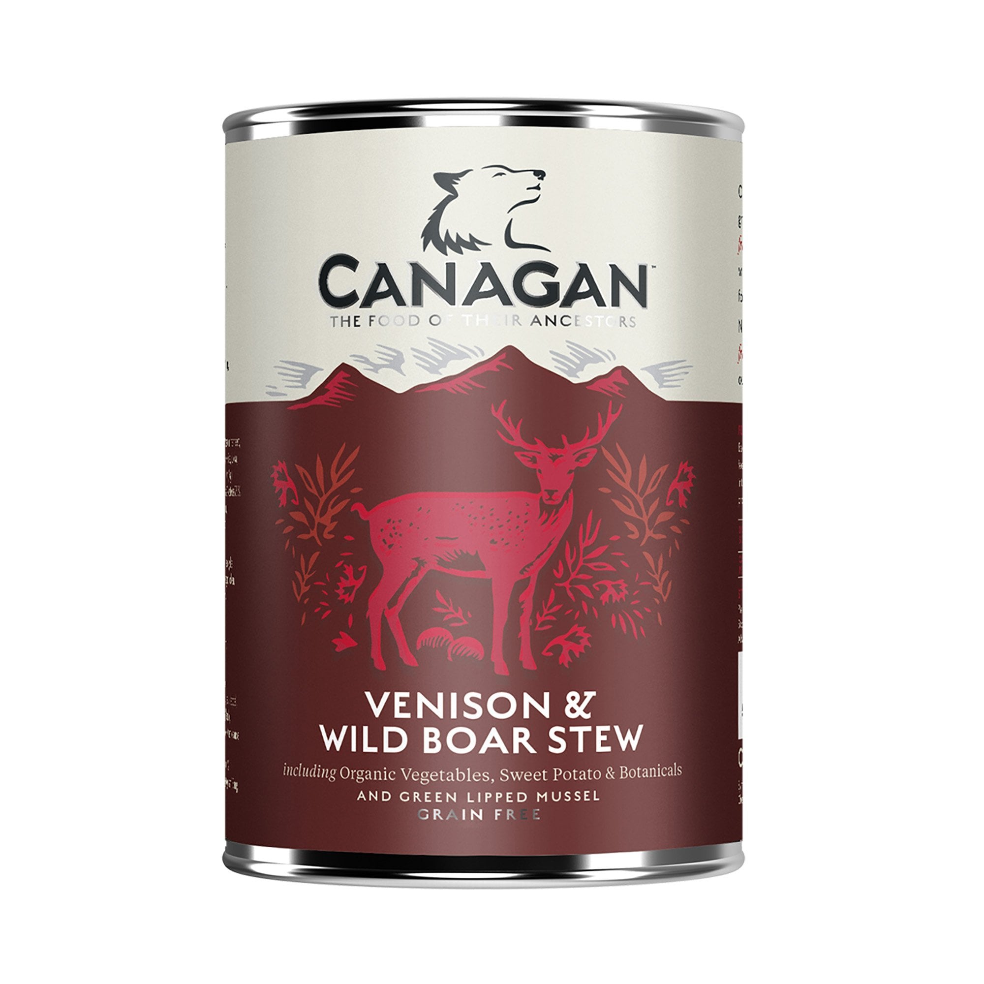 Venison & Wild Boar Stew Grain Free Adult Wet Dog Food 400g