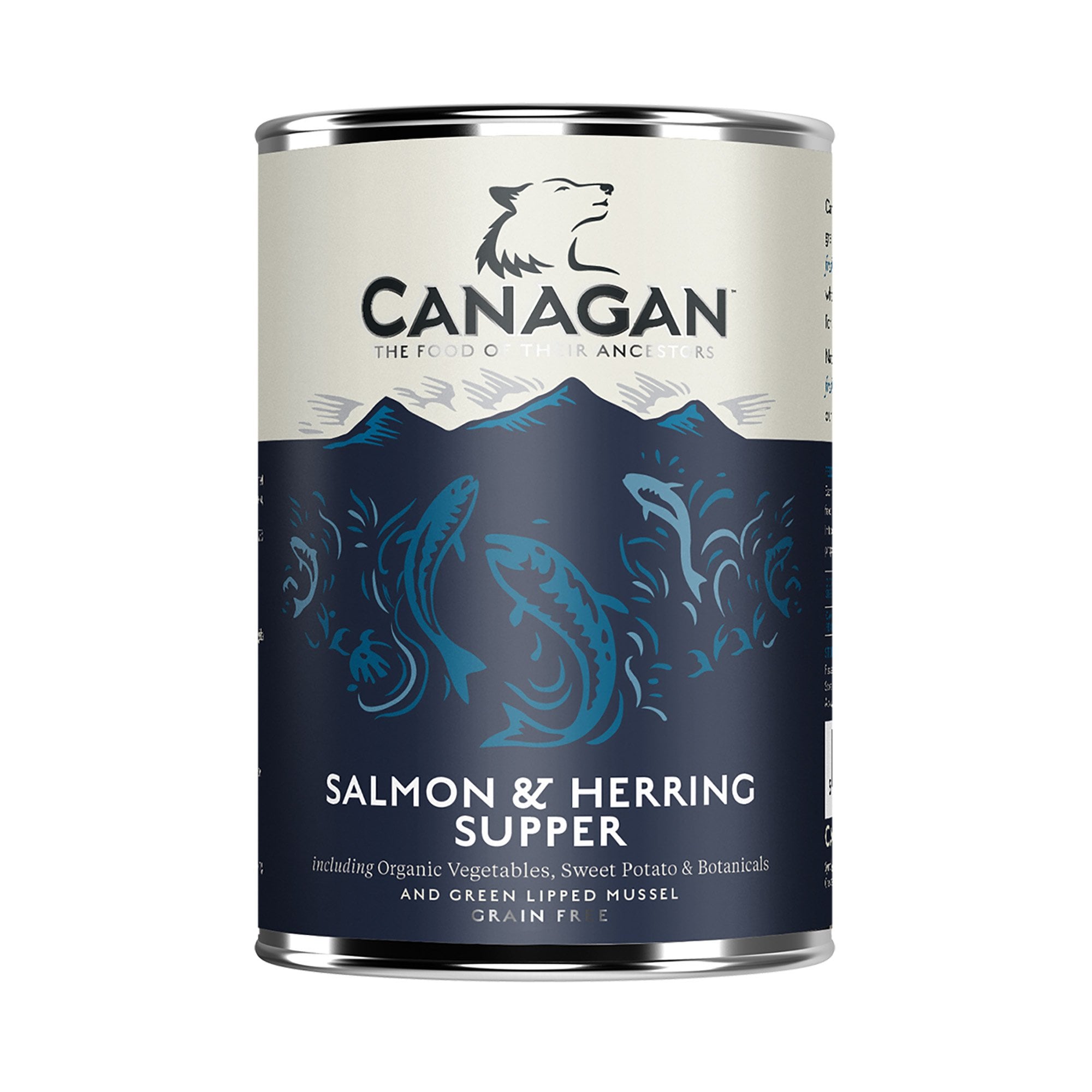 Canagan Salmon & Herring Supper Grain Free Adult Wet Dog Food 400g