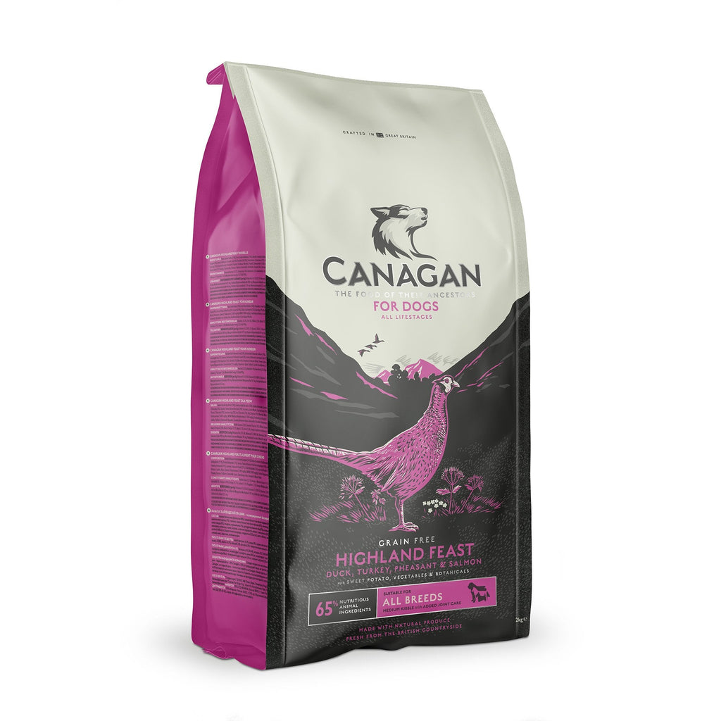 Canagan Highland Feast Grain Free Adult Dog Food 12kg