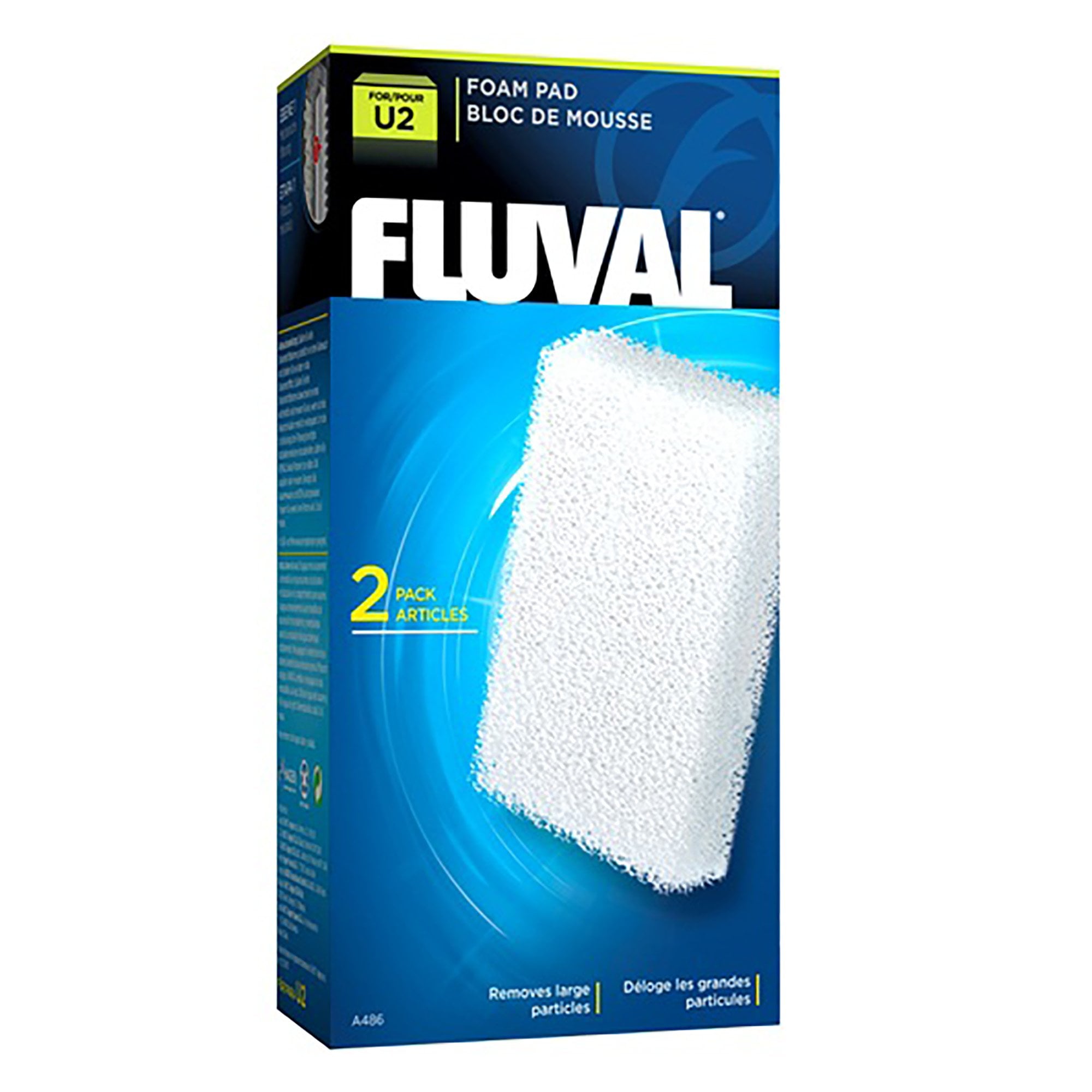 Fluval U2 Filter Foam Pad - 2 Pack